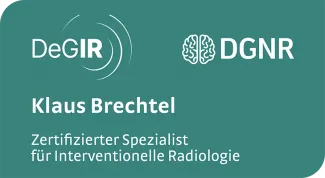 Logo: DeGIR Zertifizierter Spezialist für Interventionelle Radiologie, Klaus Brechtel